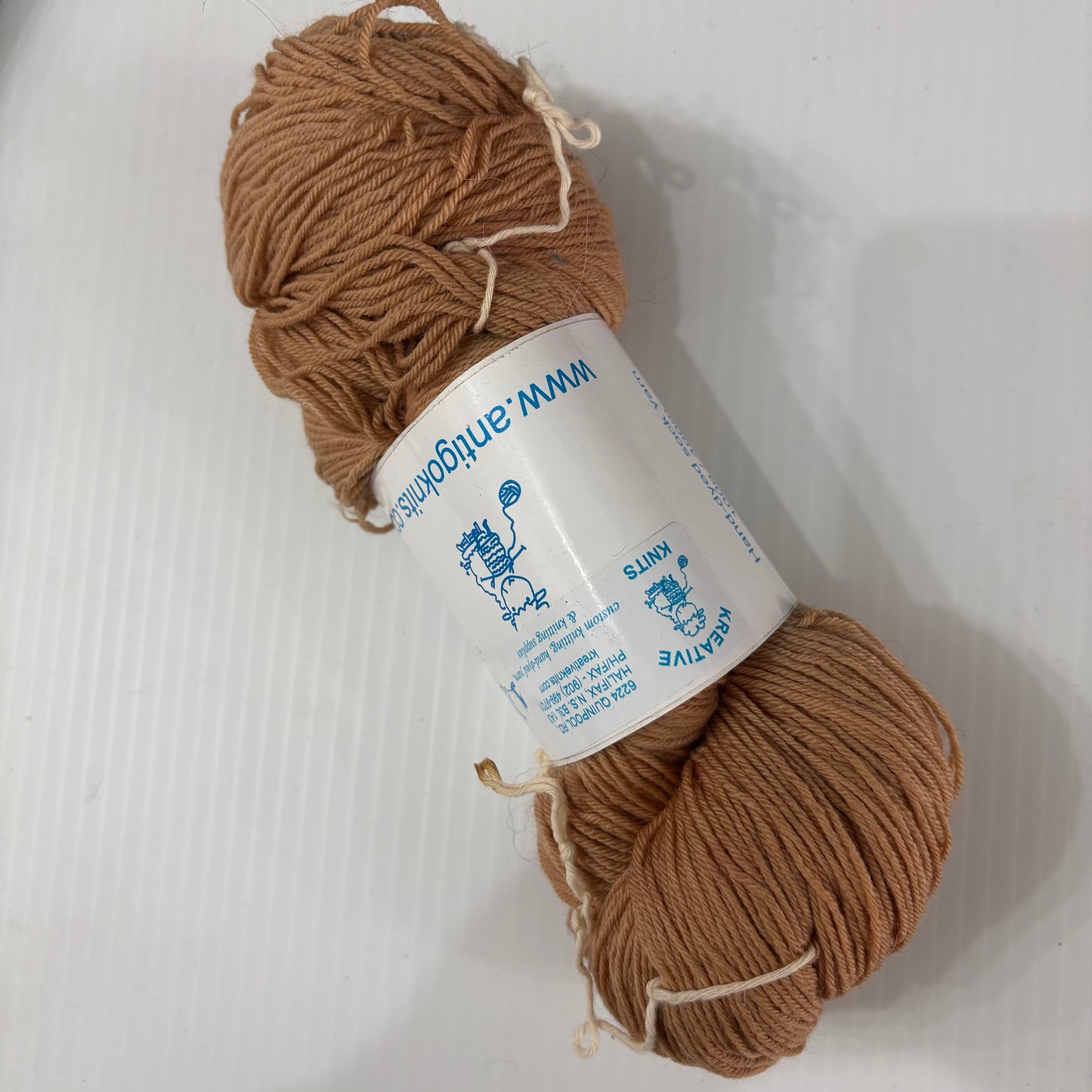 Sock Yarn Hand Dyed with Avocado