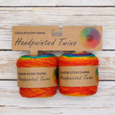 Colour Story Handpainted Twins Sock Yarn