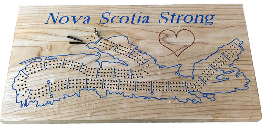 Nova Scotia Cribbage Board